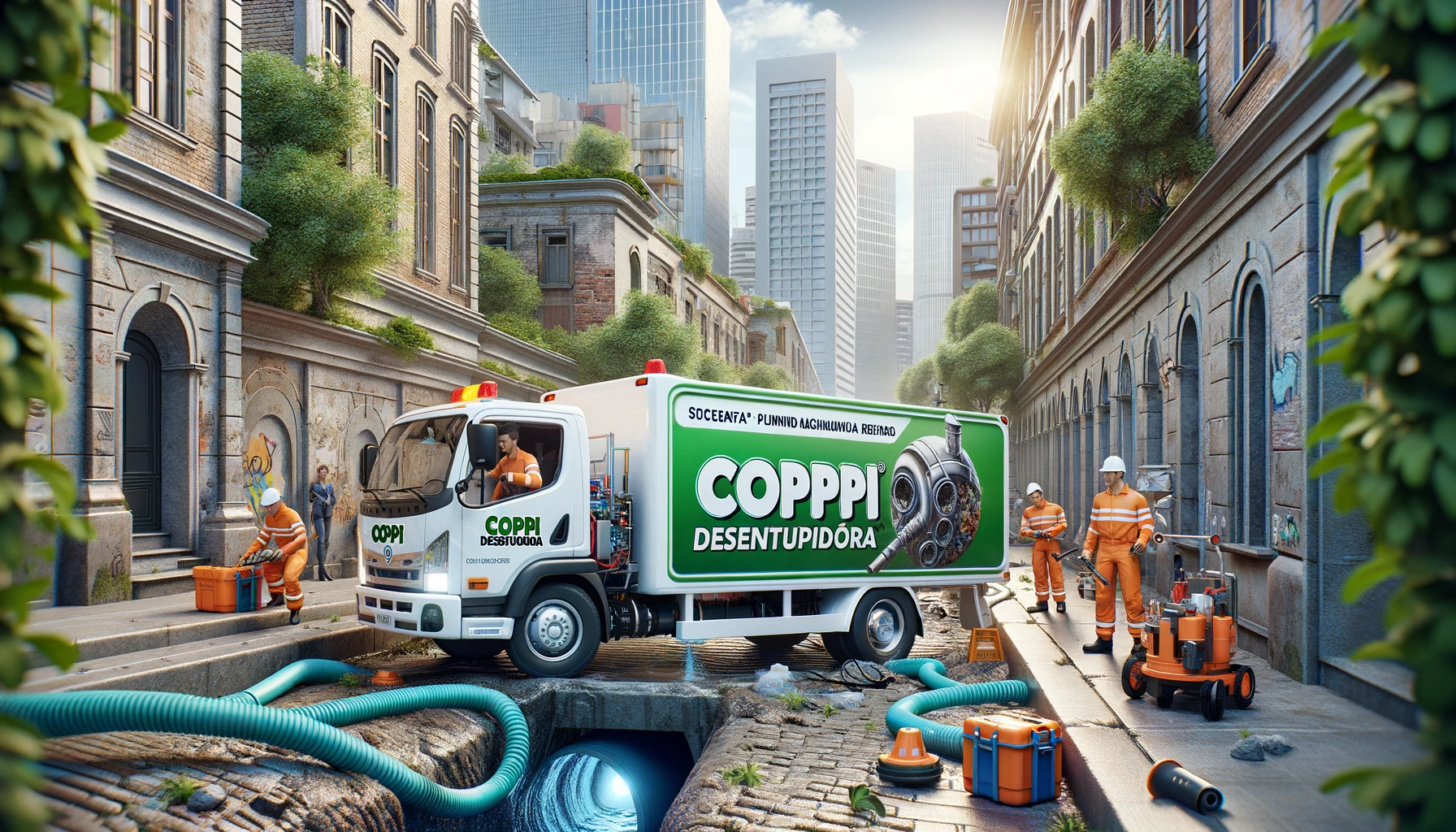 Solucoes desentupimento Cursino SP Coppi