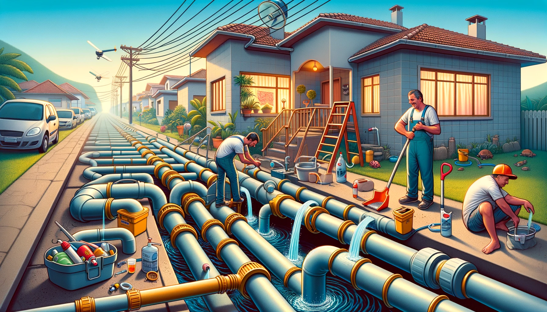 estraegia evitar problema encanamento jabaquara sp