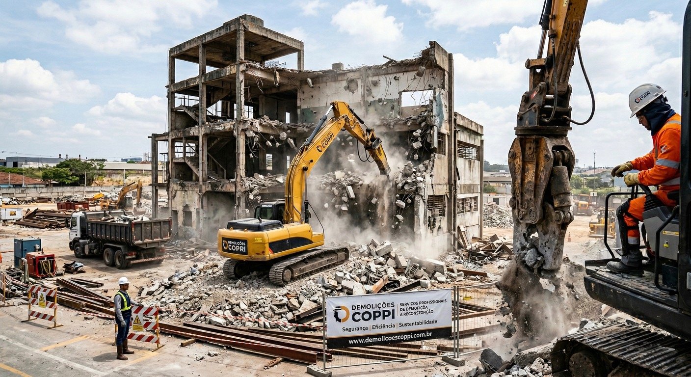 Demolição de Casa SP | Coppi Demolições Demolição de Casa São Paulo - Coppi Demolições
