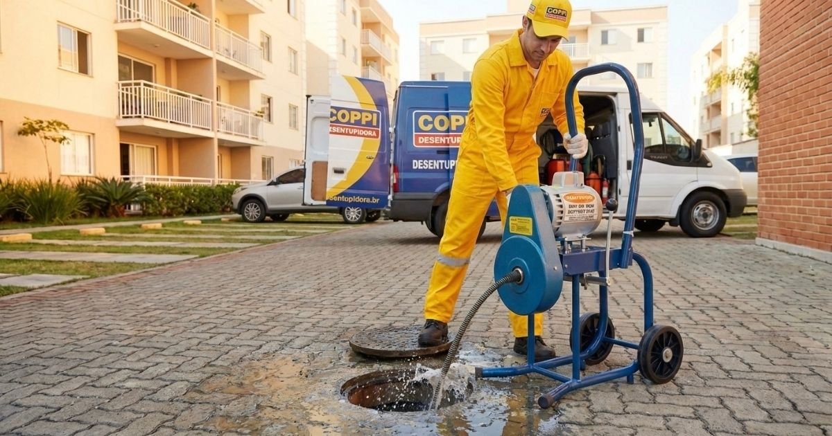 Desentupimento de esgoto em Valinhos SP