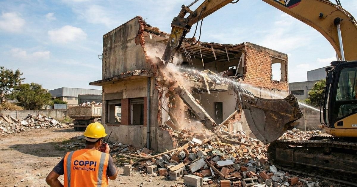 Empresa de Demolição SP | Coppi Demolições Empresa de Demolição SP - Coppi Demolições São Paulo