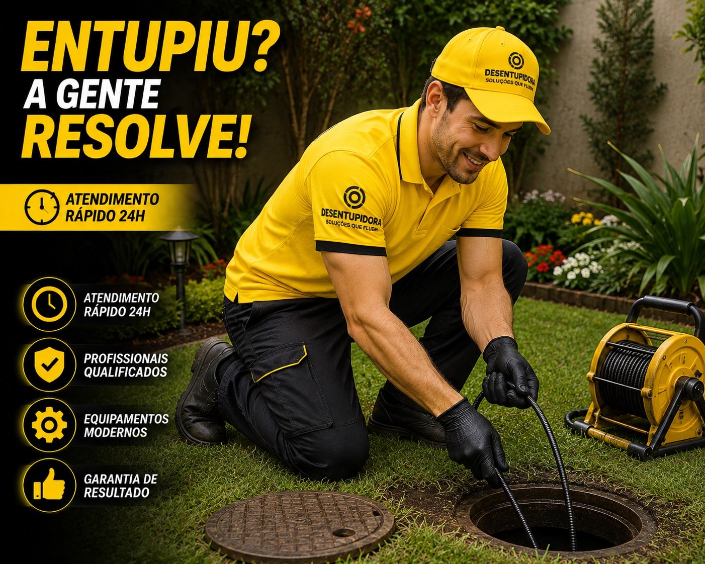 Desentupidora de esgoto em Curitiba