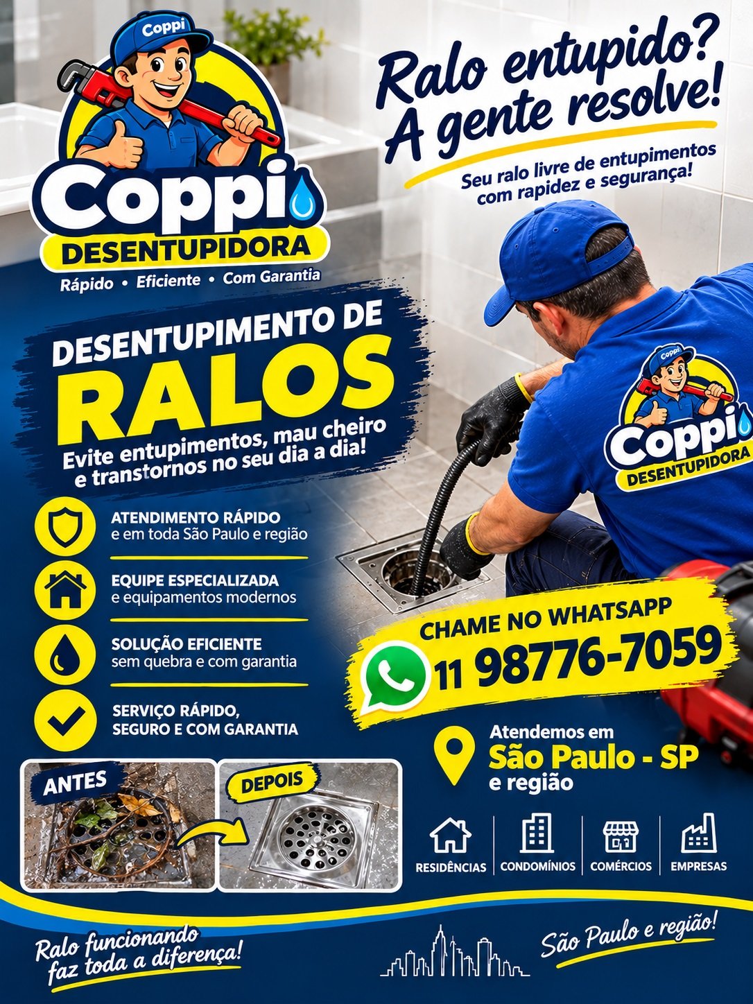 desentupidora freguesia do o empresa